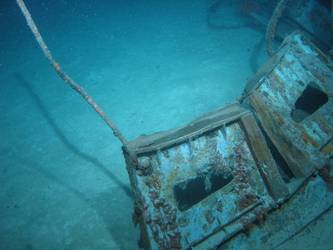 Boat crutches used to support ship's boats